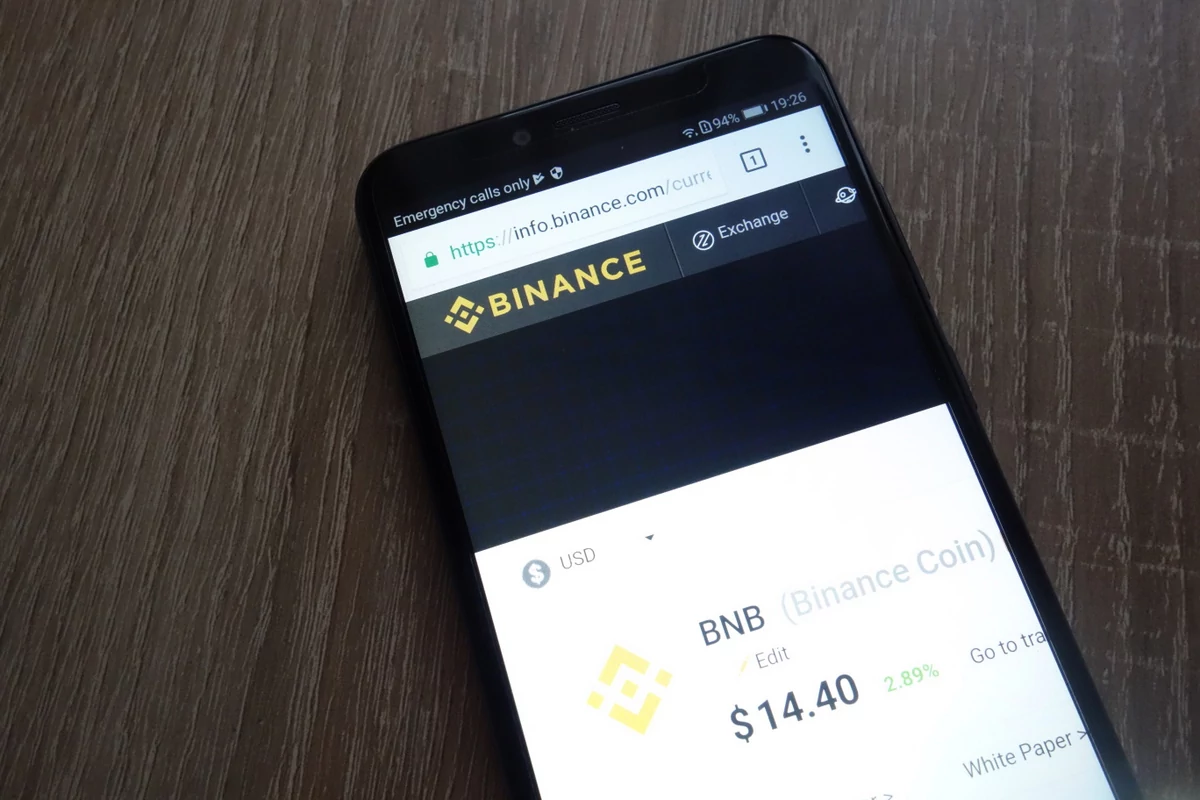 Binance © Piotr Swat / Shutterstock.com