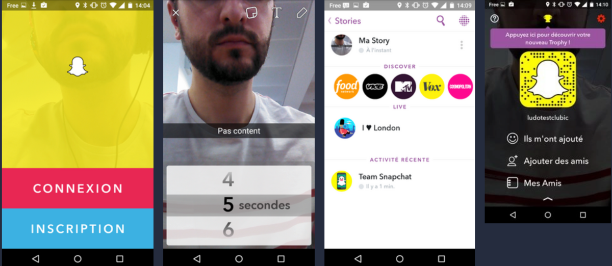 Télécharger Snapchat Android APK