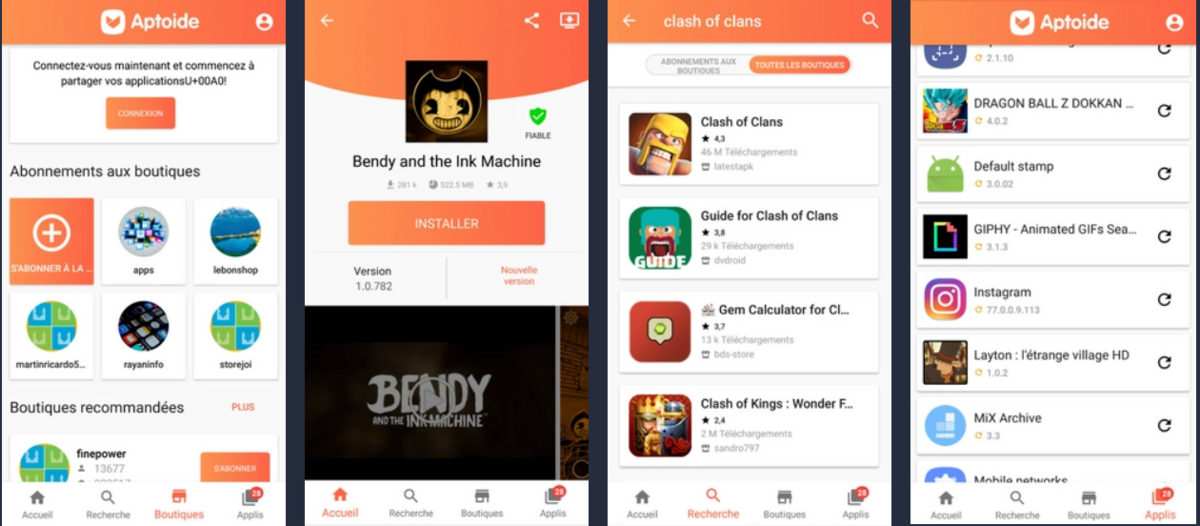 Télécharger Aptoide APK Android
