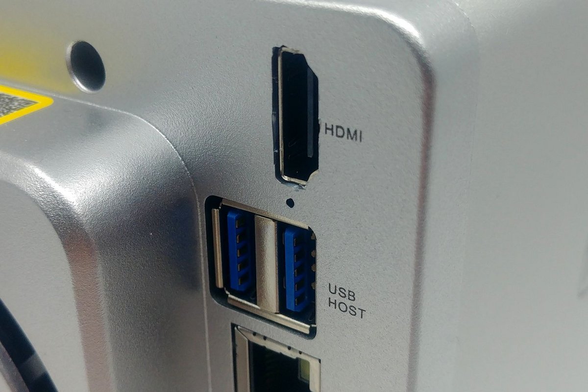 Un connecteur HDMI qui reste à l&#039;heure actuelle sous-exploité par TerraMaster © Nerces