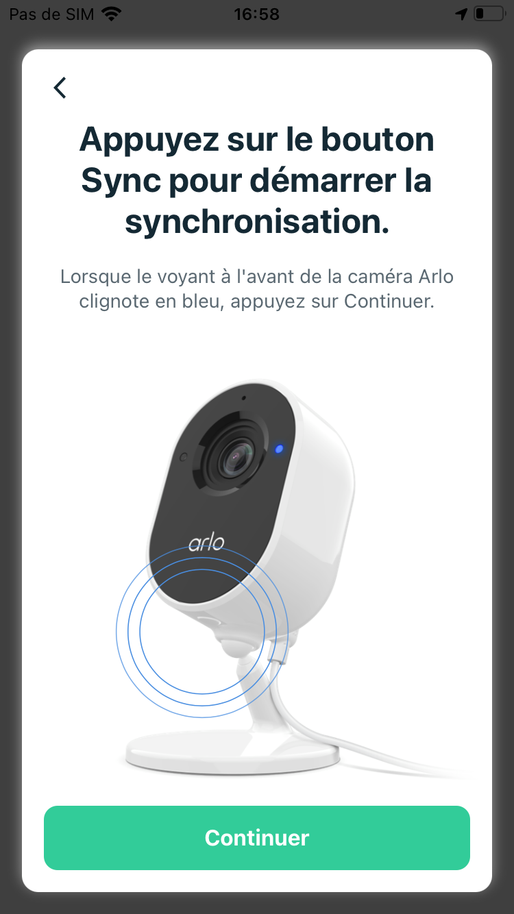 Caméra de surveillance intérieure filaire ARLO Essential, noir