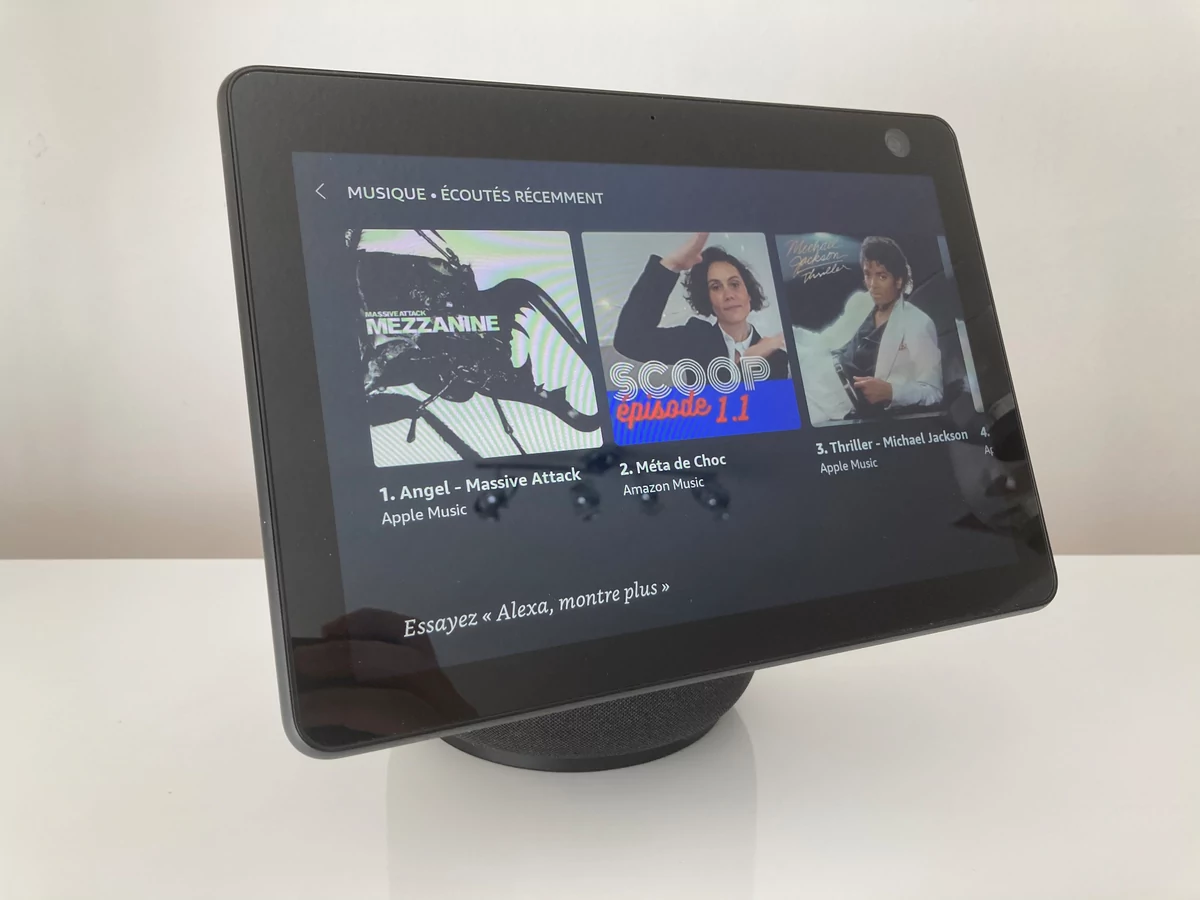 Echo Show 10 - Interface © Johan Gautreau