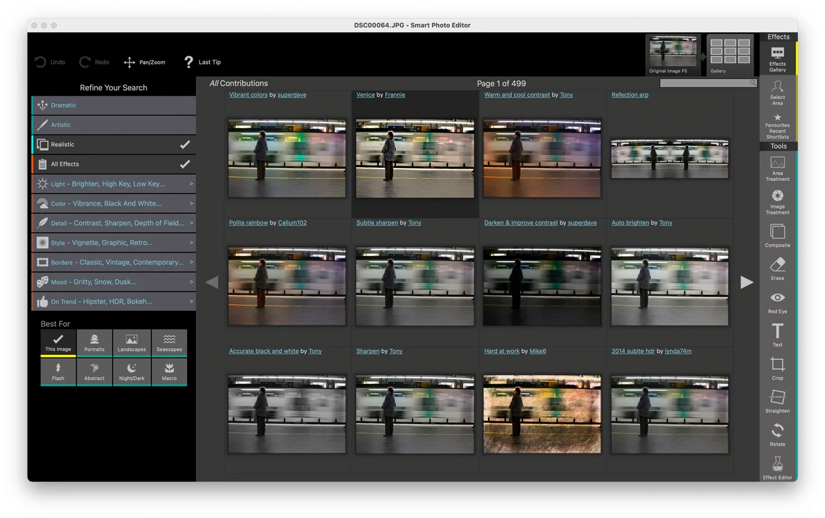 Smart Photo Editor © Clubic - Marc Mitrani