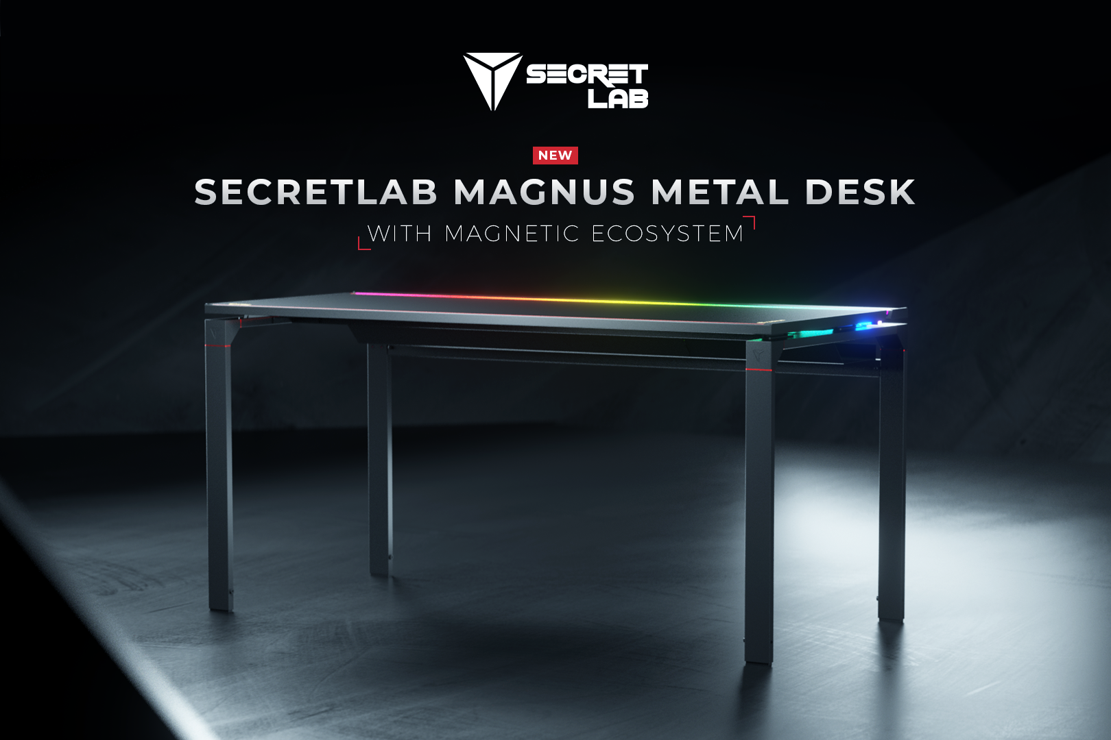 Secretlab dévoile son premier bureau et fait la part belle au cable management