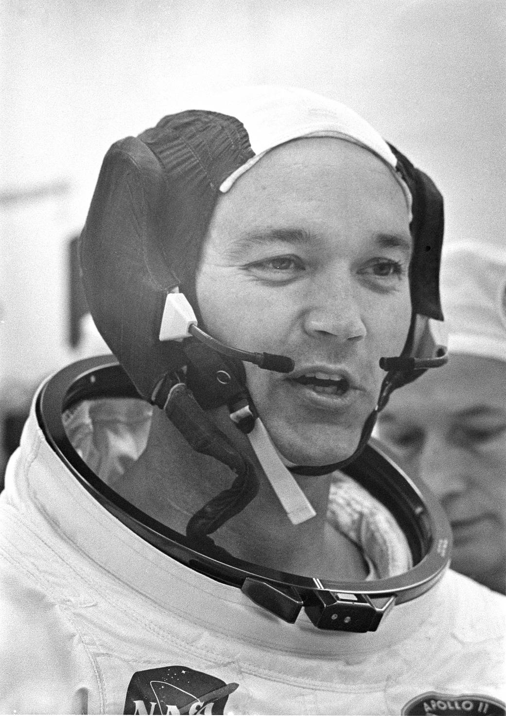 Michael Collins juste avant la mission Apollo 11. Credits NASA
