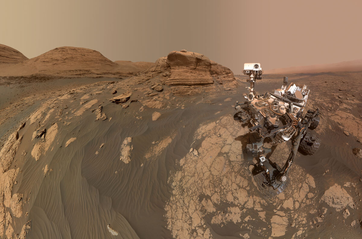 Curiosity foule le sol martien depuis 2012 © NASA/JPL-Caltech/MSSS