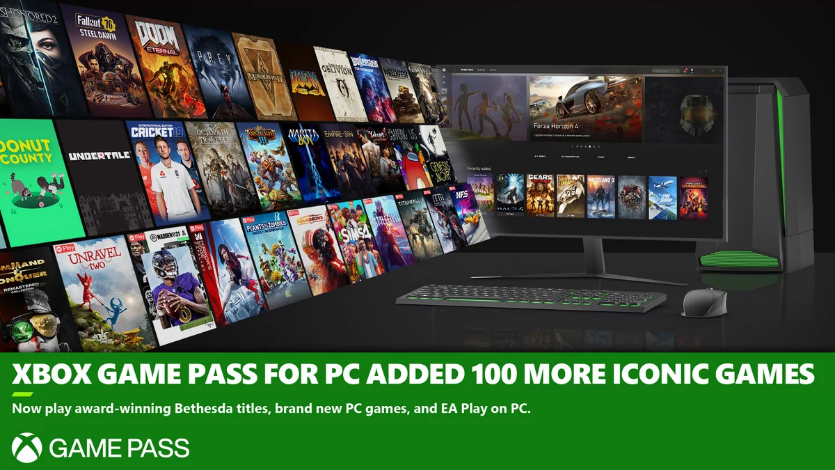 Microsoft Xbox Game Pass PC © © Microsoft