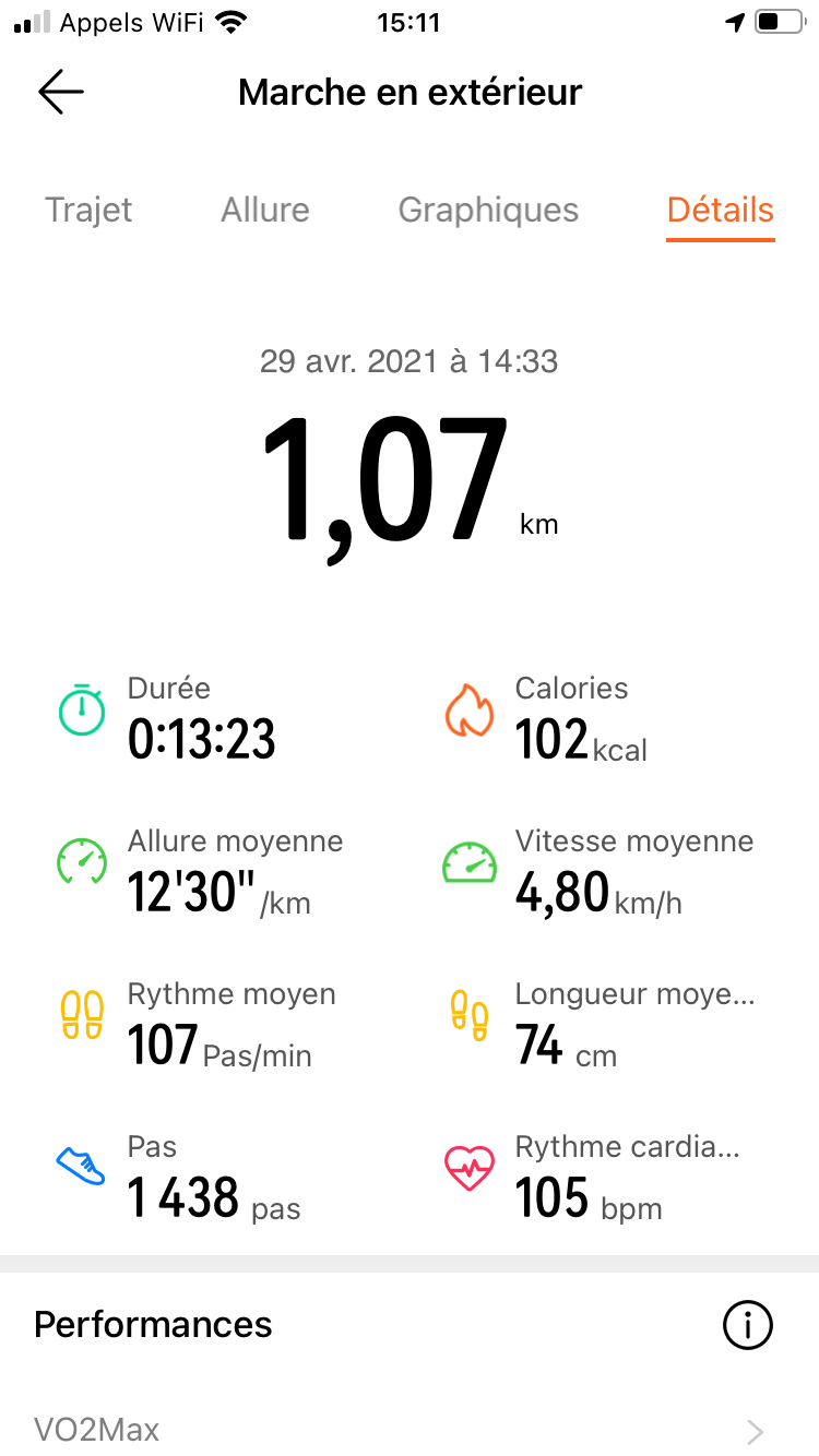 Huawei Band 6 - Sport 2 © Johan Gautreau