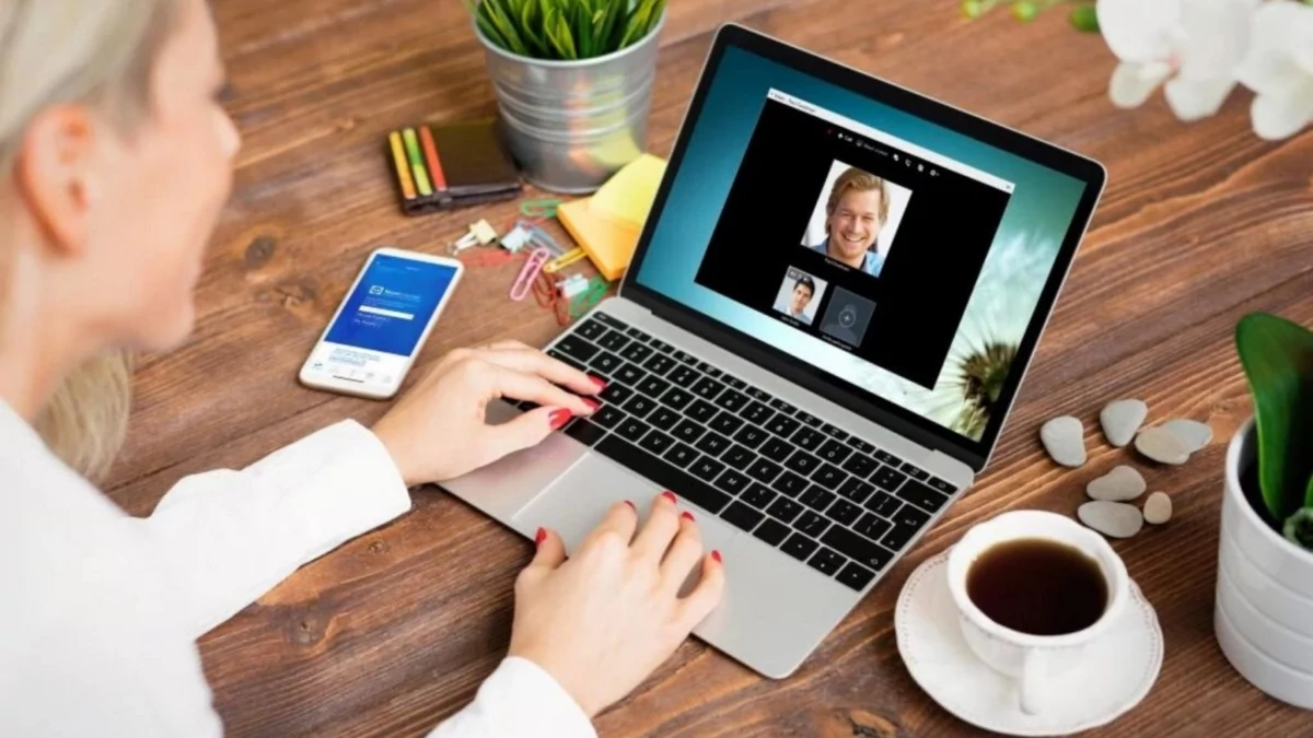 TeamViewer visioconference © TeamViewer
