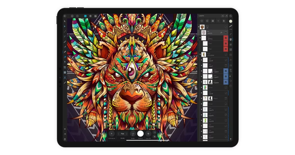 Affinity Photo iPad