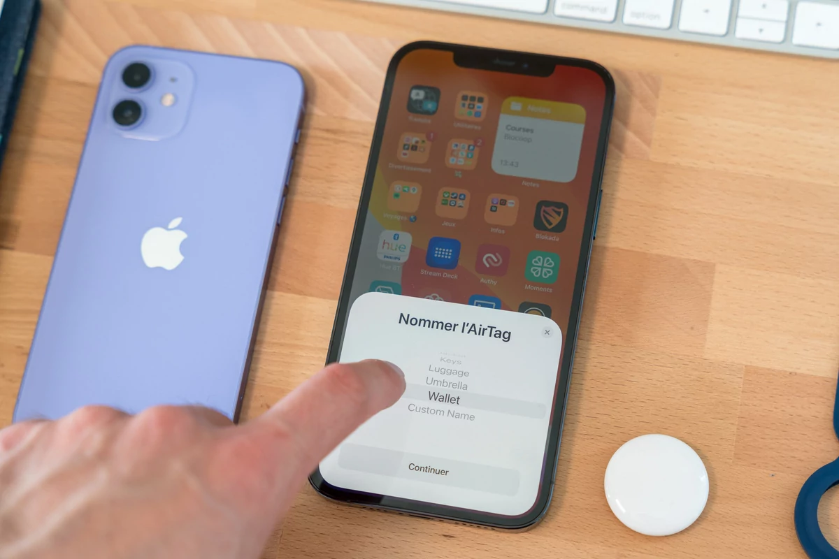 Apple AirTags test © © Pierre Crochart pour Clubic