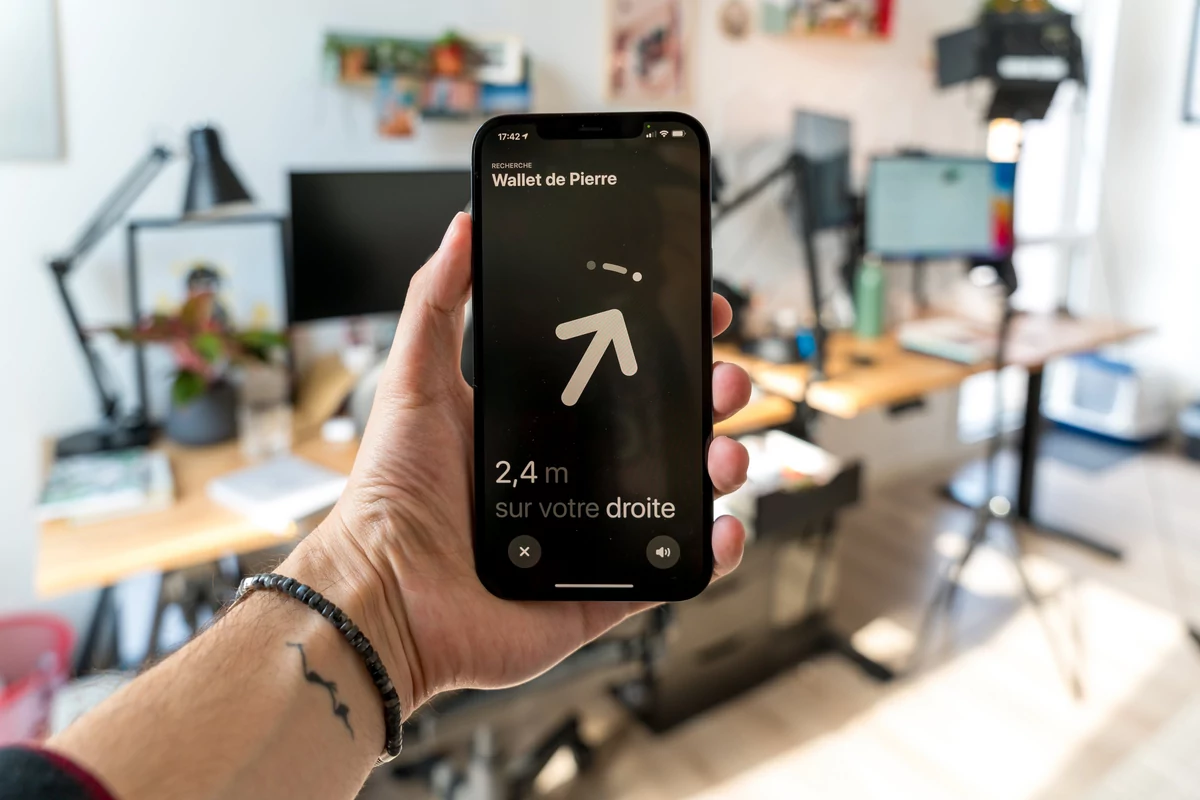 Apple AirTags test © © Pierre Crochart pour Clubic
