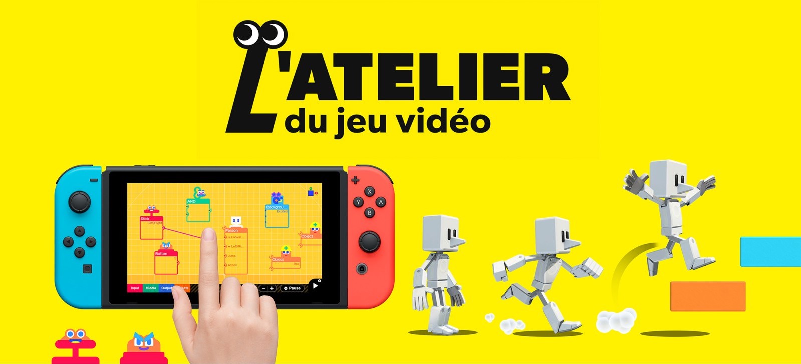 Nintendo annonce un jeu Switch qui vous met dans la peau d'un développeur