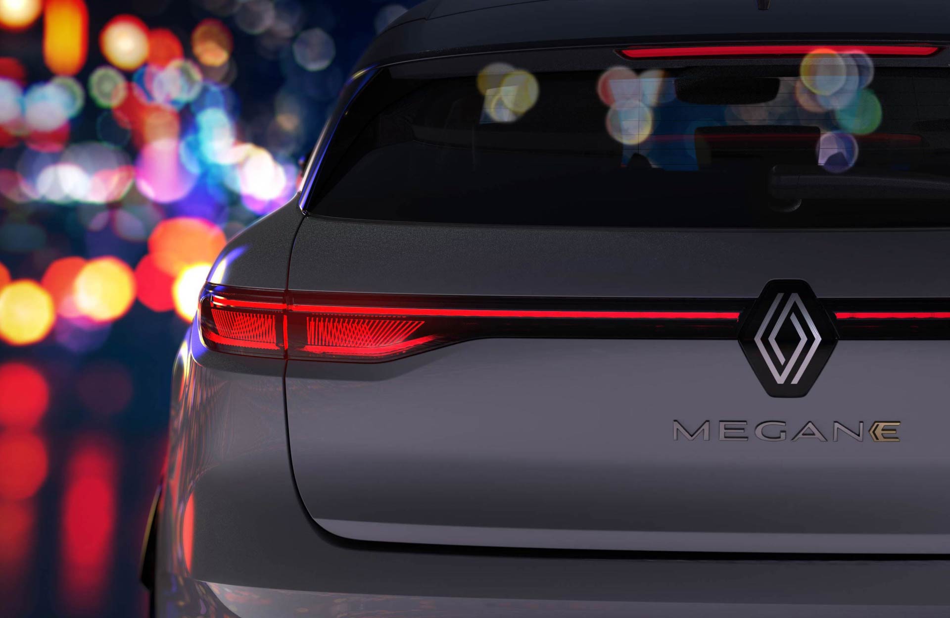 Renault présente son nouveau logo et le dépose déjà sur sa future Megane E-TECH 2022