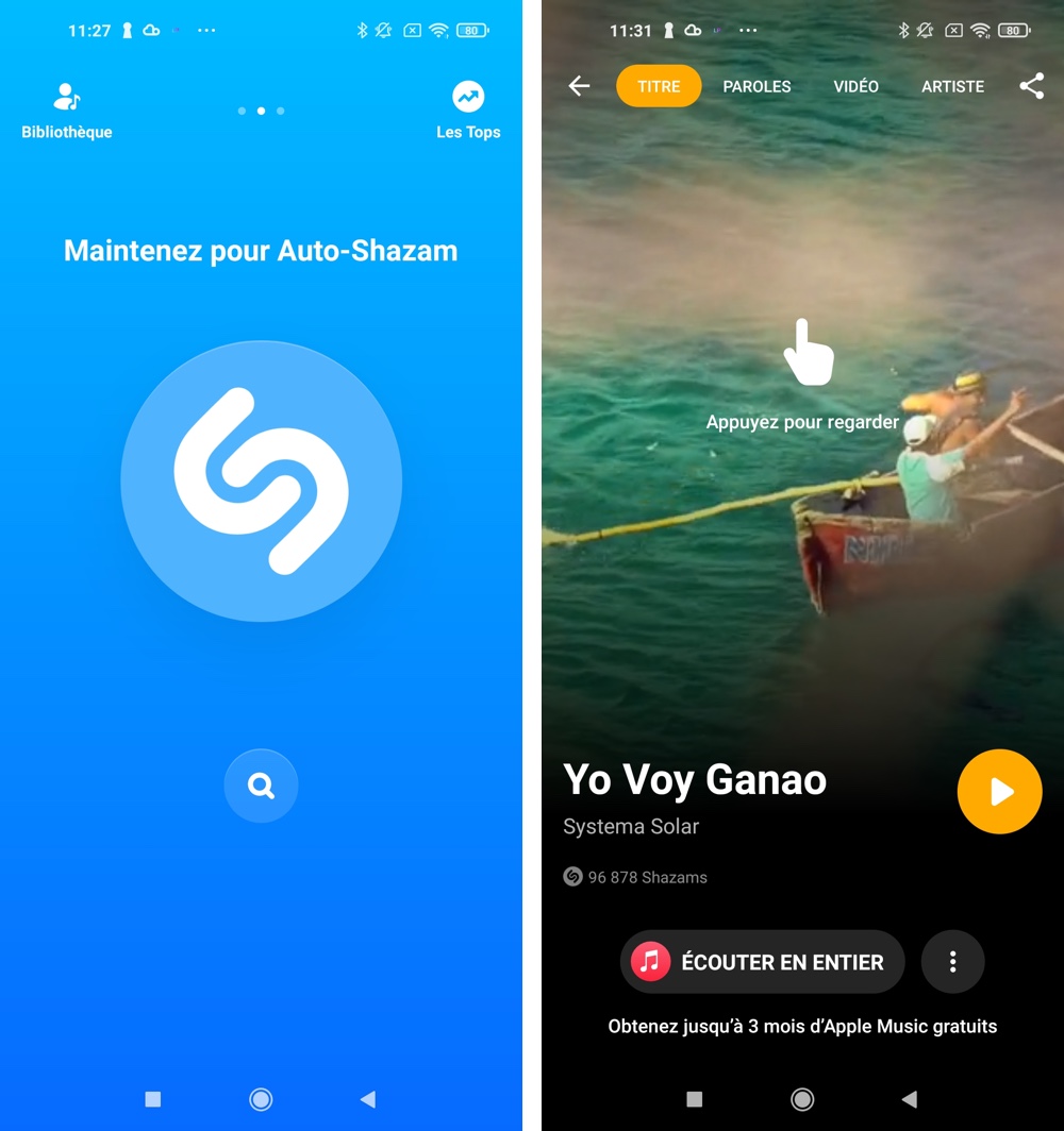 Télécharger Shazam (APK) pour Android téléchargement gratuit