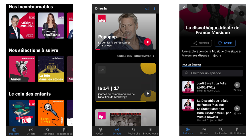 Télécharger radio France pour Android