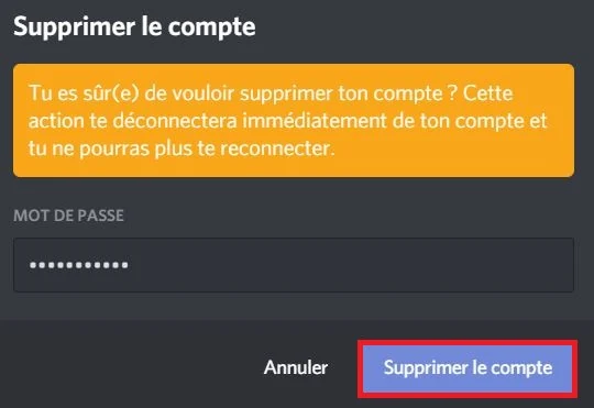 tuto discord supprimer compte 2