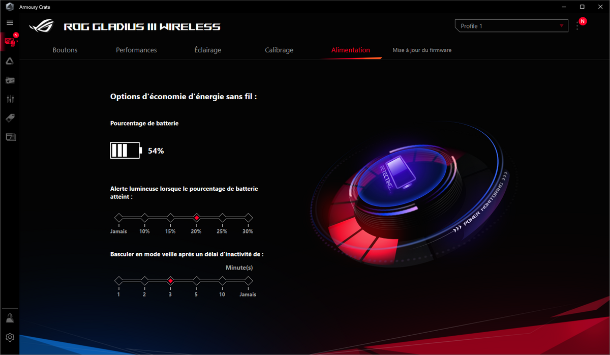Asus ROG Gladius III Wireless © Nerces