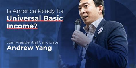 Le revenu universel était l’un des thèmes de campagne du candidat à la Maison Blanche Andrew Yang en 2020