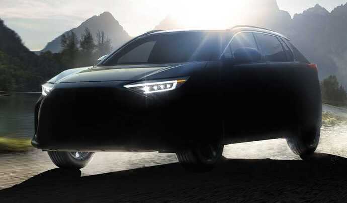 Au tour de Subaru de teaser son premier véhicule électrique, le SUV Solterra