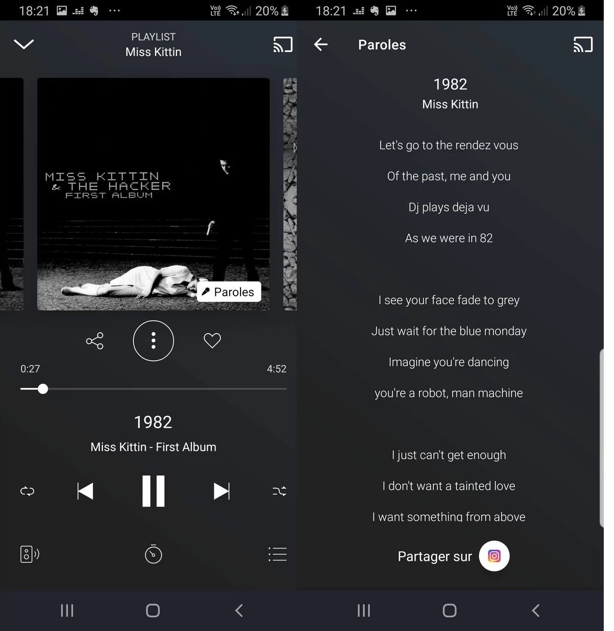 Deezer Paroles
