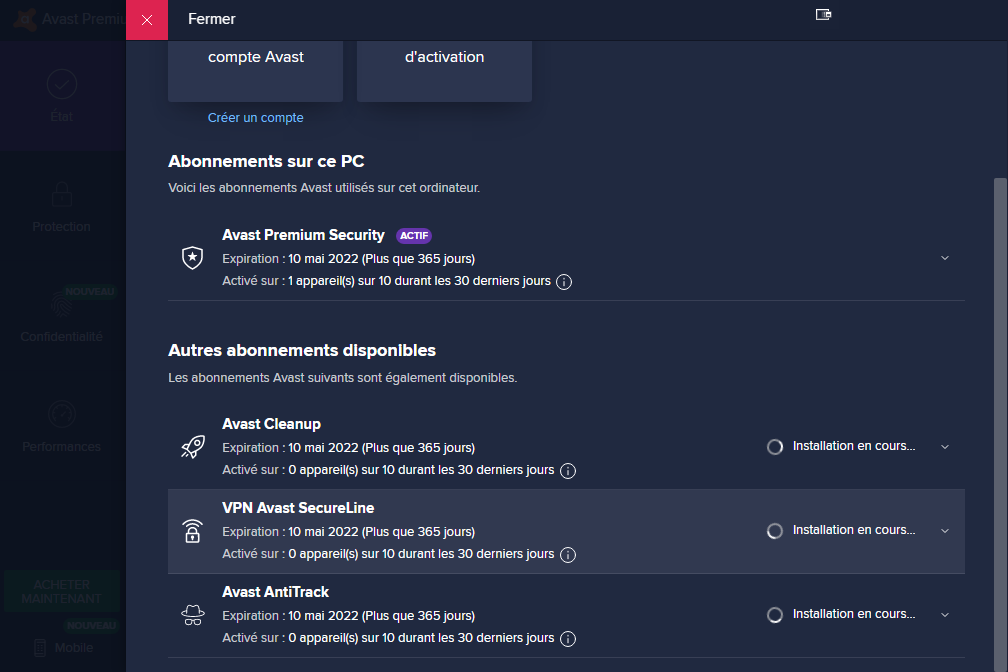 Avast Ultimate 2021 © Avast