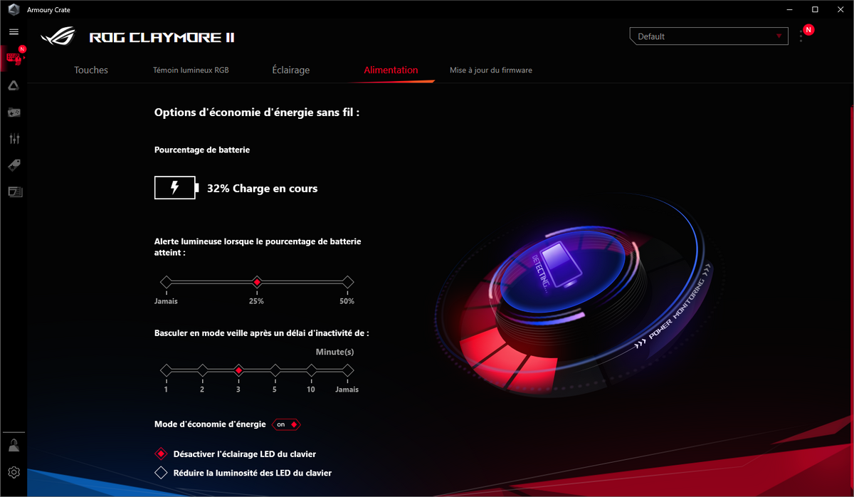 Asus ROG Claymore II © Nerces