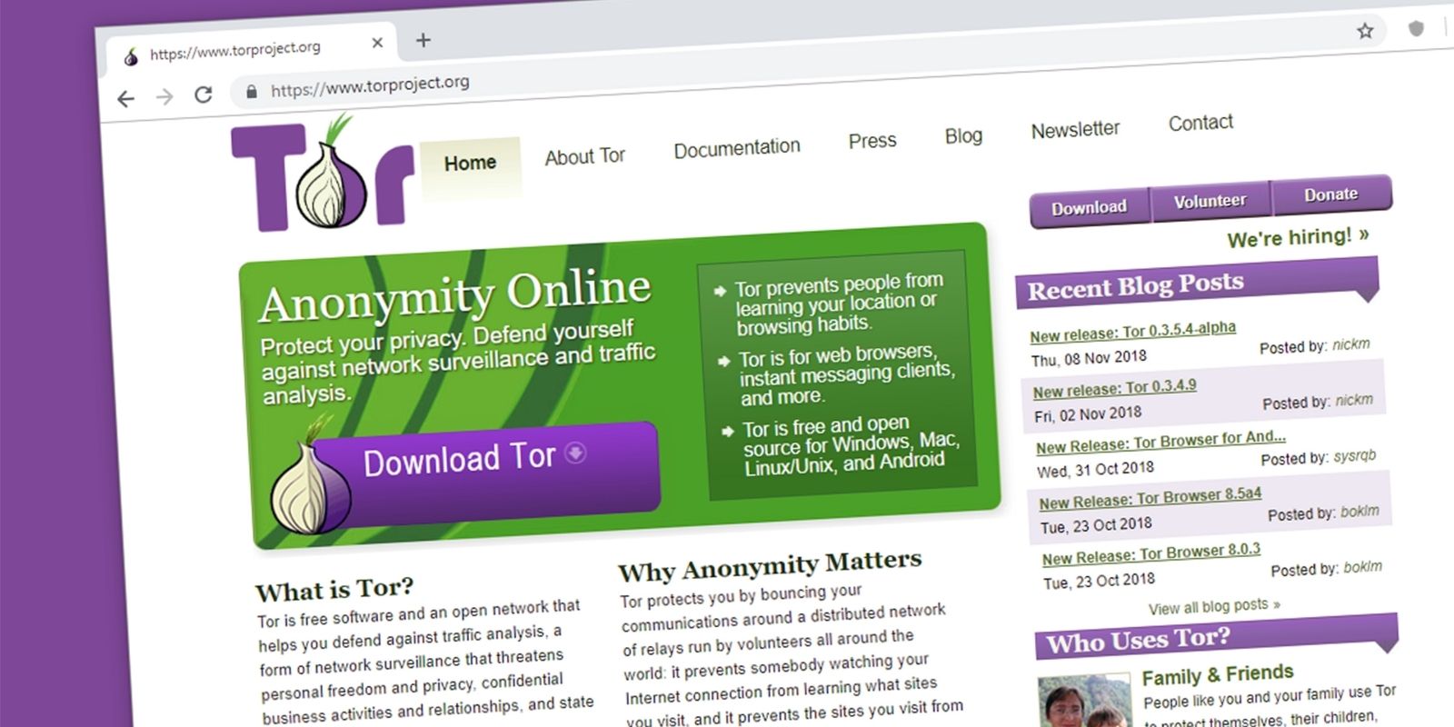 Tor Project vend la première URL .onion sous forme d'un NFT pour 500 ETH (1,4M ¬)