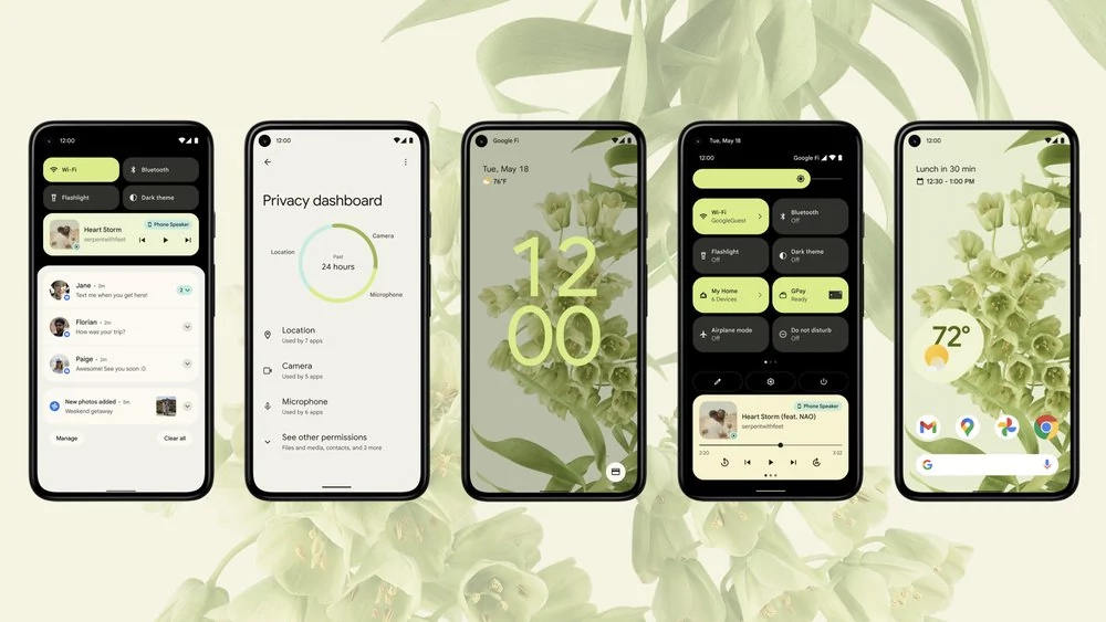 Google I/O 2021 Android 12 © Google