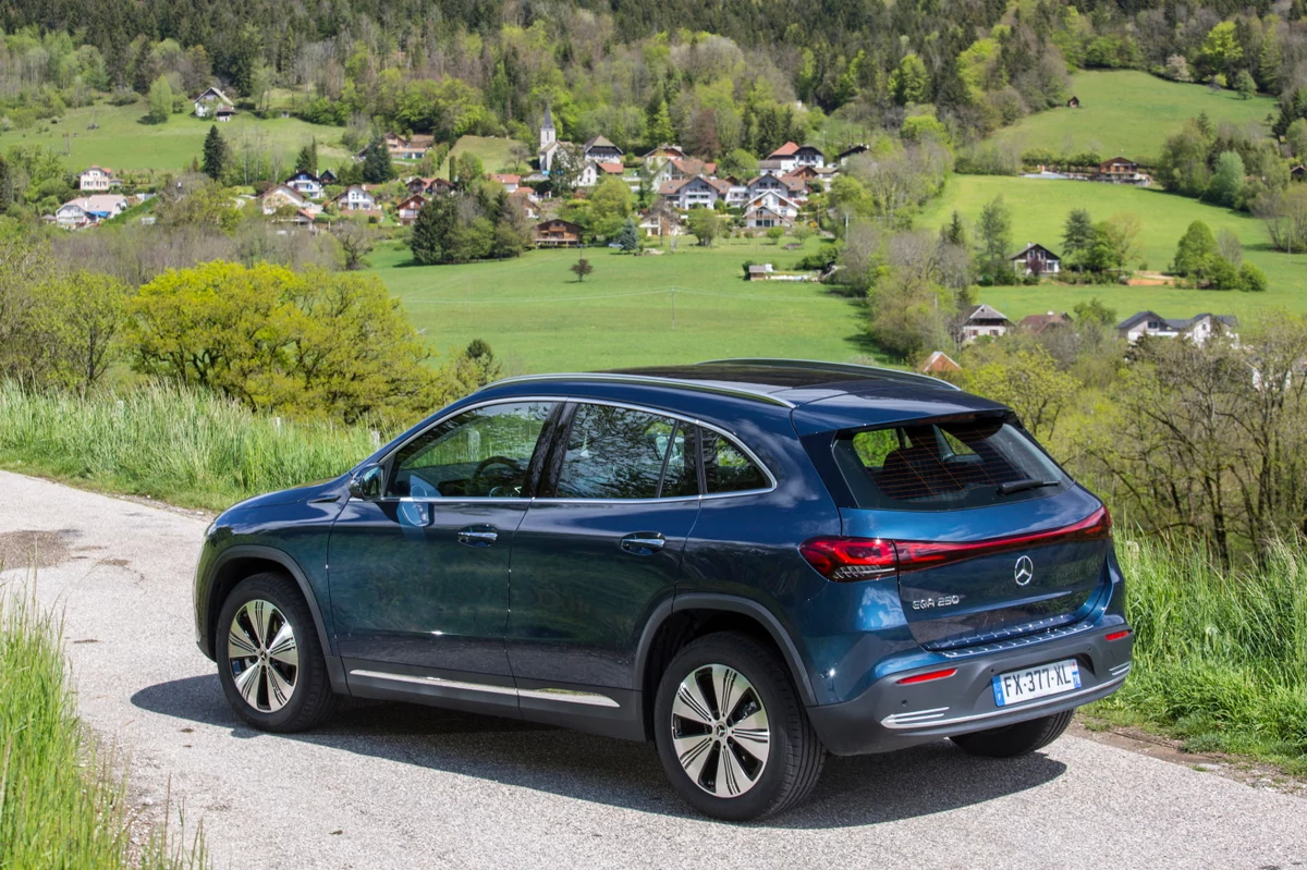 Mercedes EQA © Camille Pinet pour Clubic