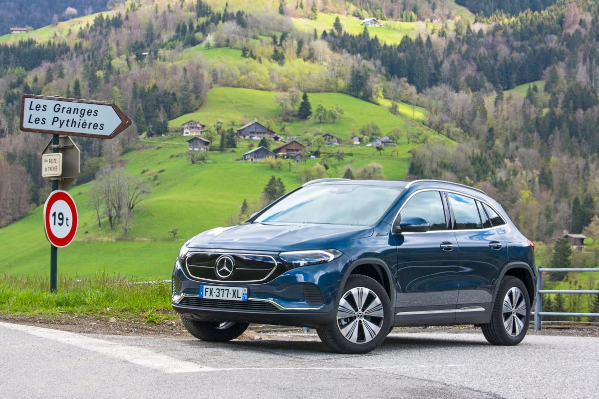 Mercedes EQA © Camille Pinet pour Clubic