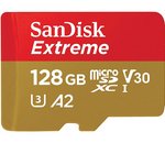 La carte microSD SanDisk Extreme 128 Go est à prix fou !
