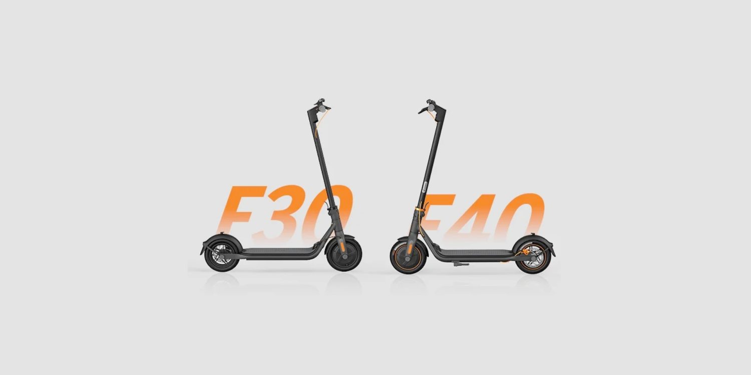 Segway-Ninebot dévoile ses E30 et E40, deux nouvelles trottinettes électriques bon marché