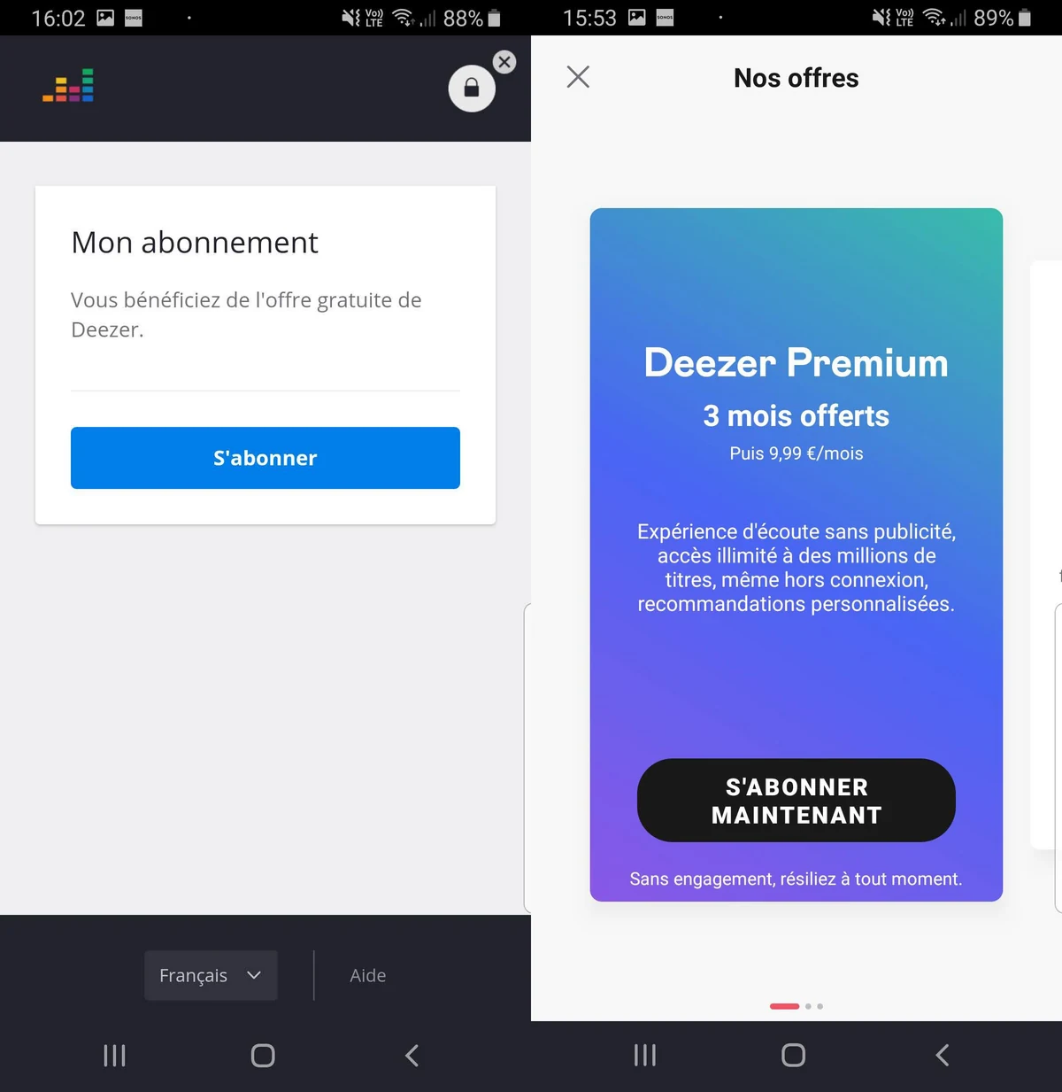 Comment créer un compte Deezer