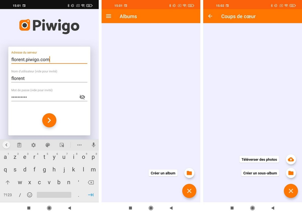Piwigo screen 1