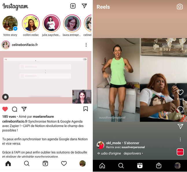 Télécharger Instagram (APK) pour Android