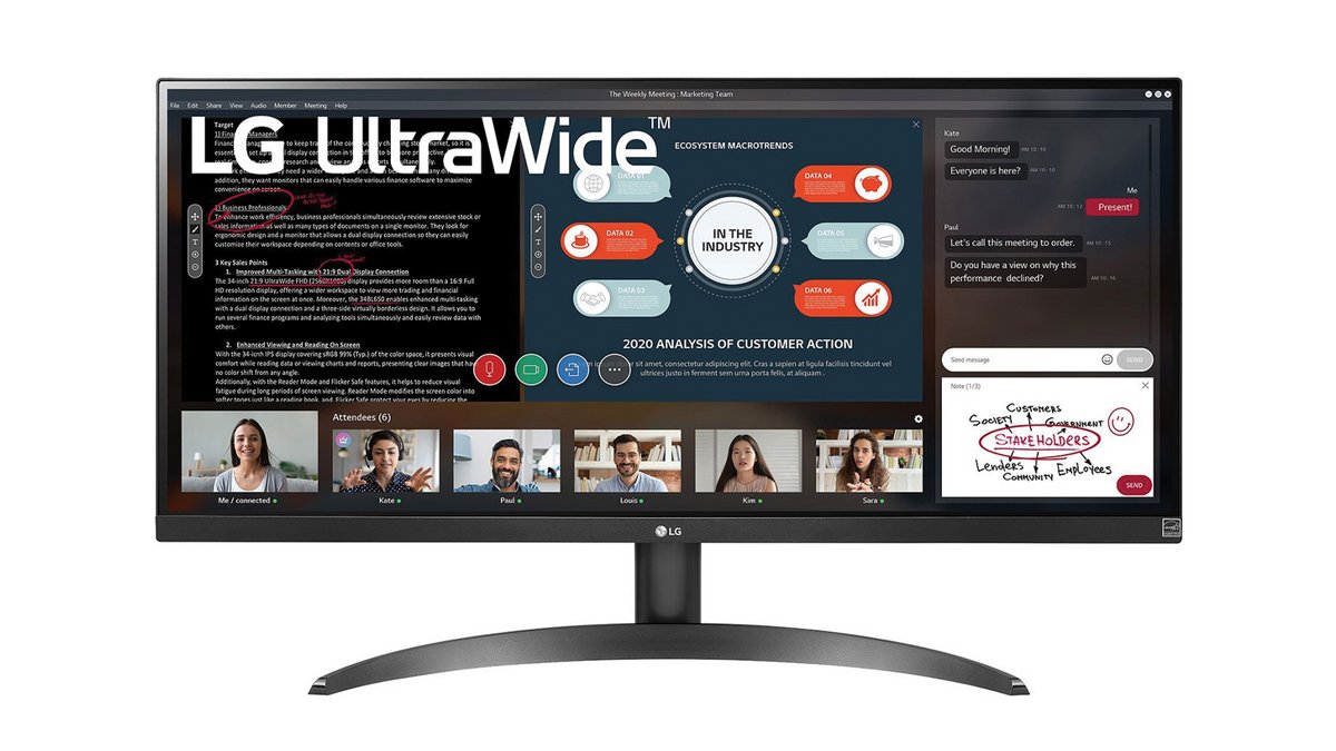 L'écran LG UltraWide 29WP500-B