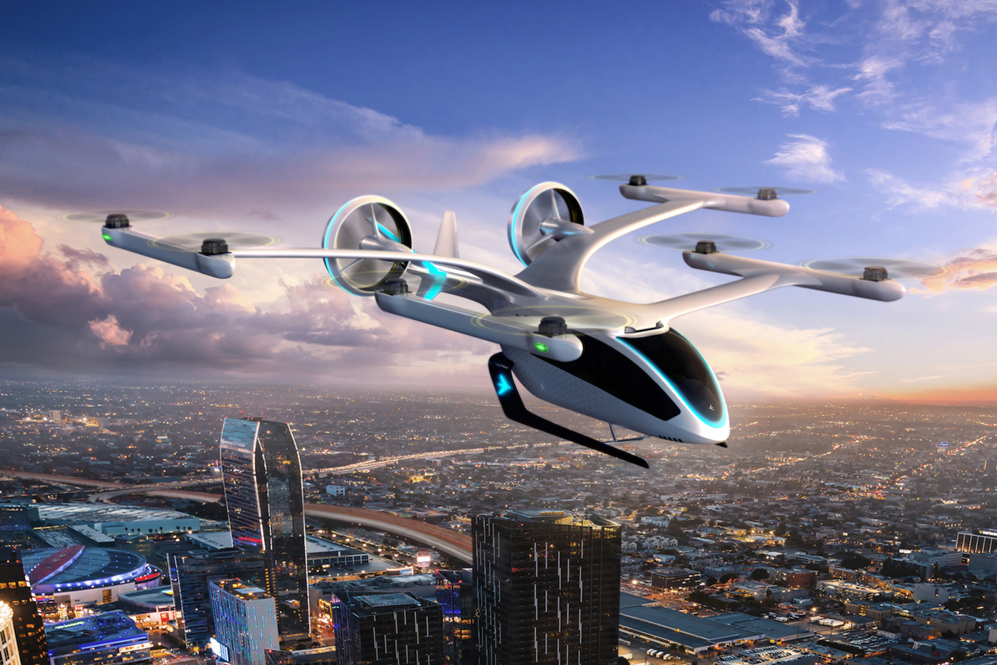 La France va construire des véliports pour taxi aérien eVTOL avec l'Italie