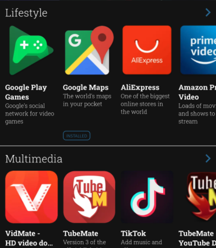 Télécharger Uptodown App Store pour Android (gratuit)  Clubic