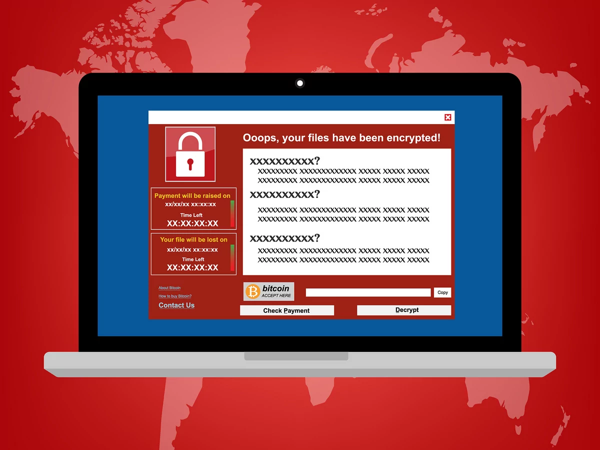 Ransomware © Shutterstock