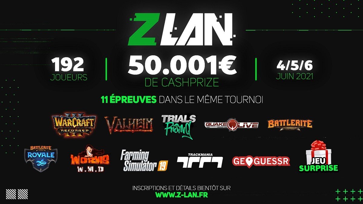 ZLAN 2021 : la plus grosse LAN française débute ce soir !