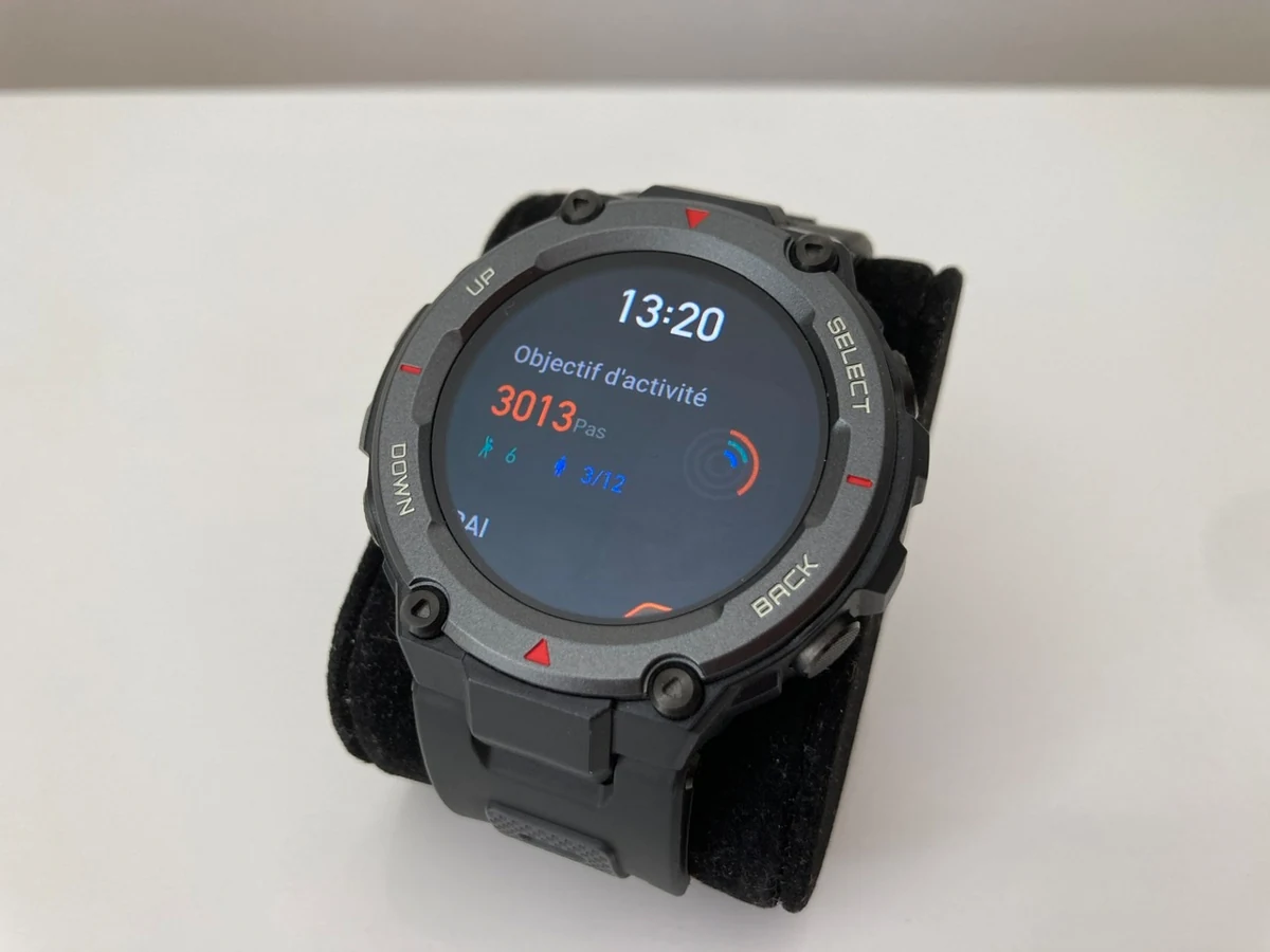 Amazfit T-Rex Pro - Interface 2 © Johan Gautreau