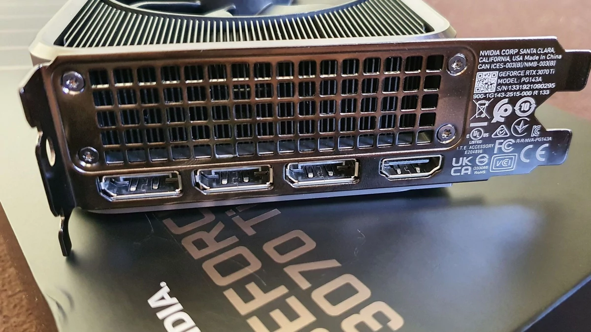 NVIDIA GeForce RTX 3070 Ti © Nerces