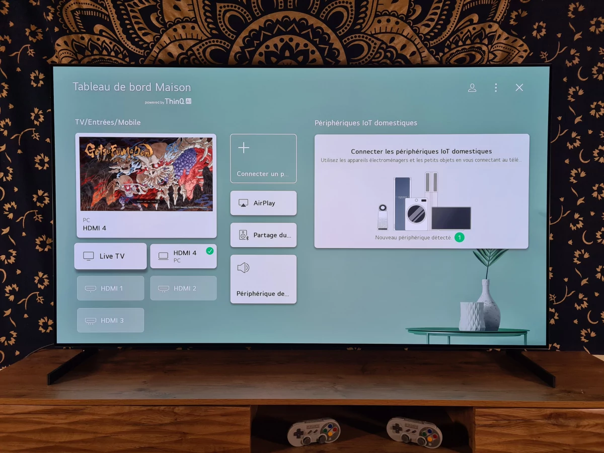 Test LG OLED65G1_8 © Matthieu Legouge