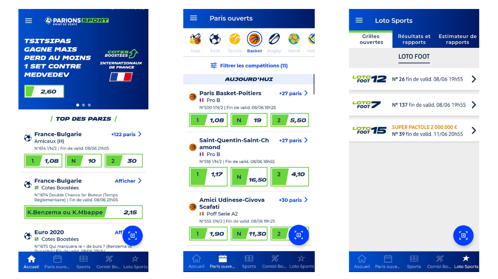 ParionsSport © © La Française des Jeux / ParionsSport