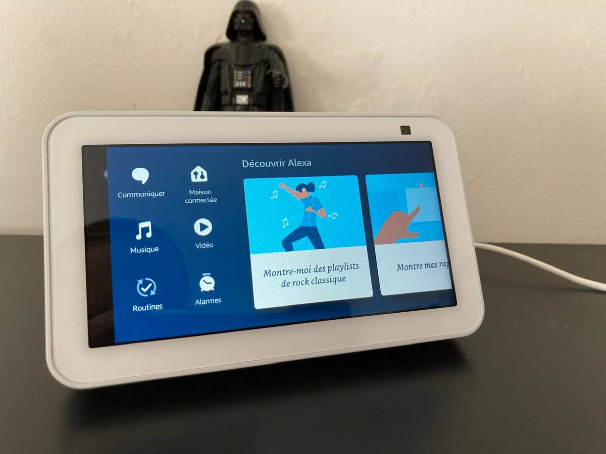 Echo Show 5 - Interface © Johan Gautreau