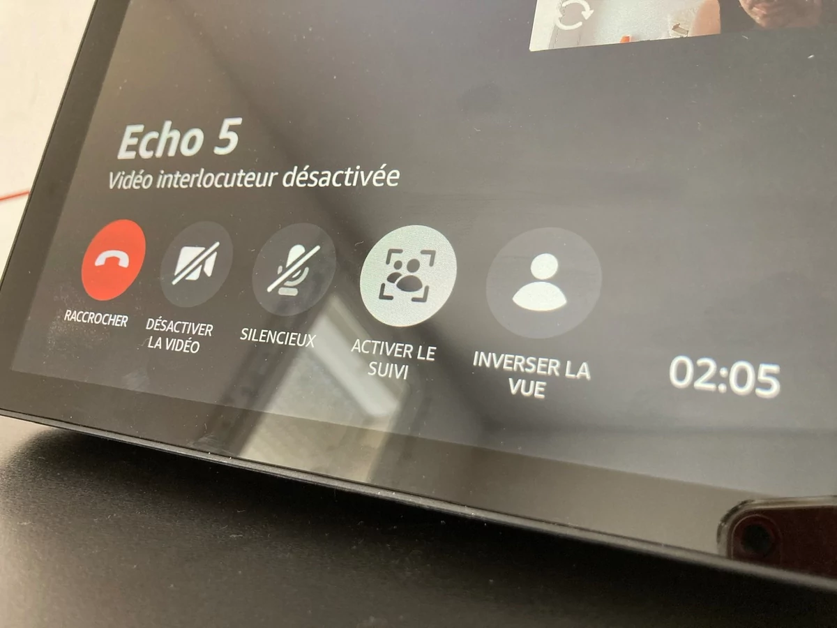 Echo Show 8 - Suivi Camera © Johan Gautreau