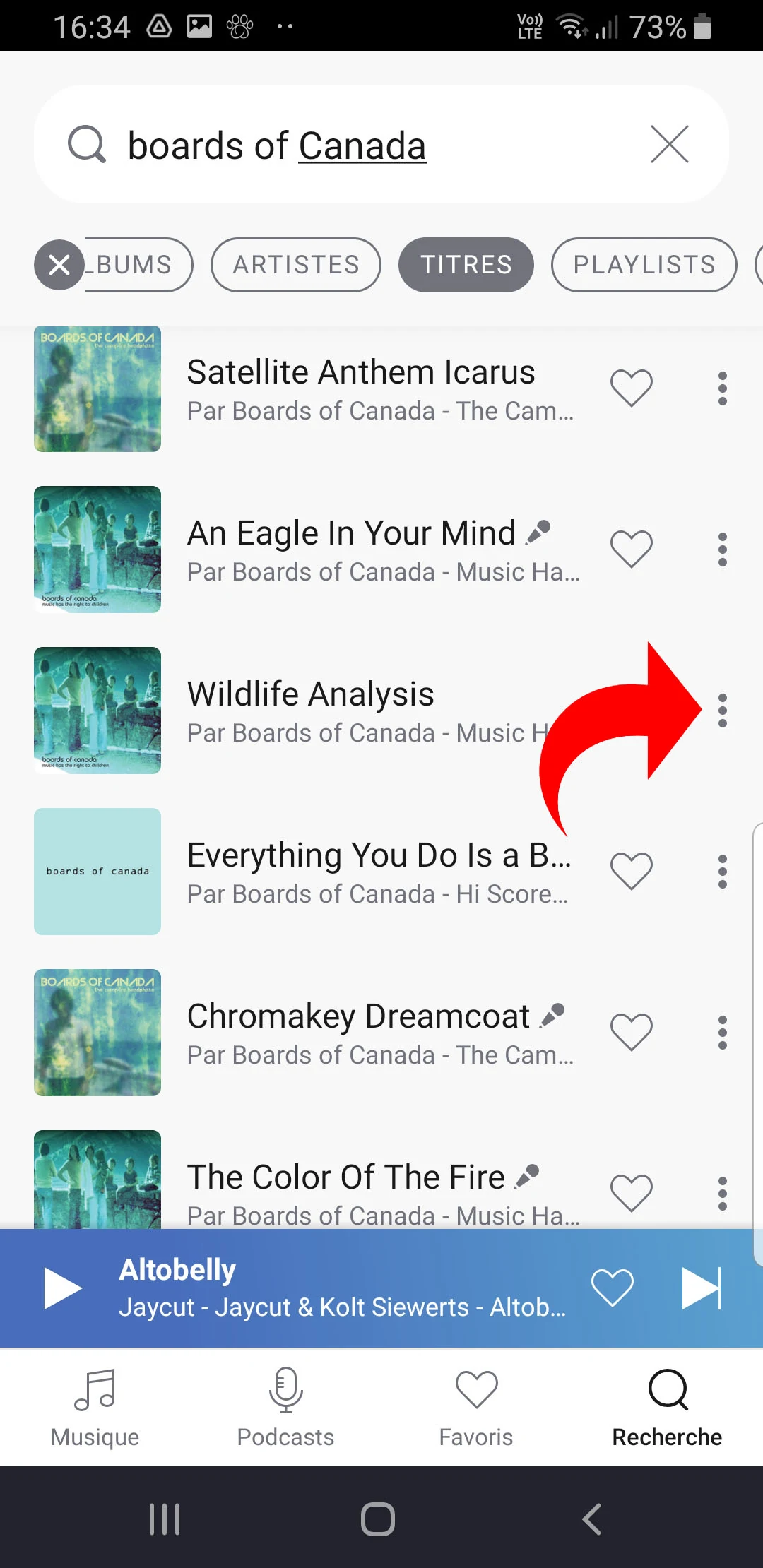 Mix inspiré Deezer