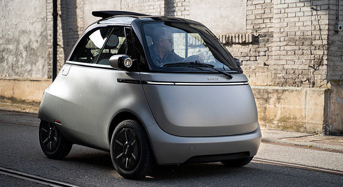 De nouvelles images de la toute petite électrique de Microlino