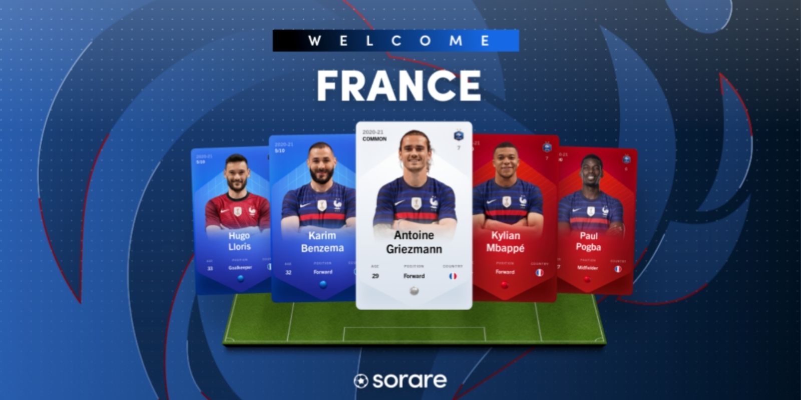 Euro 2021 : l'Équipe de France se lance dans les NFT avec des cartes collectionnables sur la blockchain